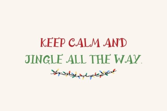 Merry Baby Font preview 2