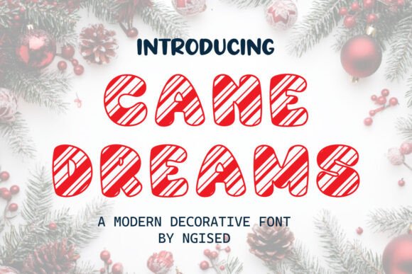 Merry Ball Charm Collection Font preview 4