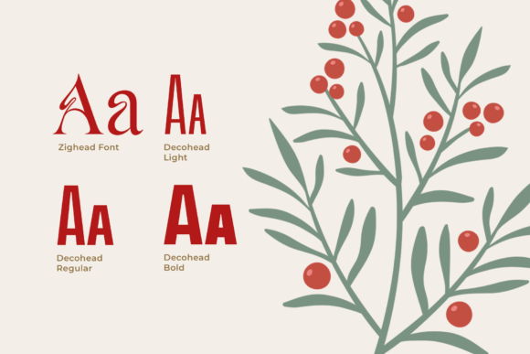 Merry Christmas Font preview 4