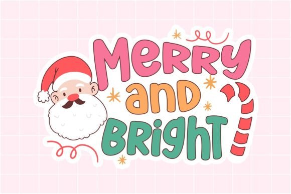 Merry Wishes Font preview 3