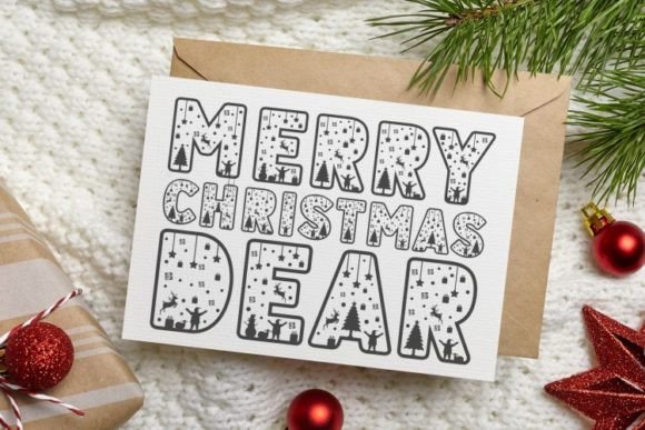 Merry Natalia Font preview 3