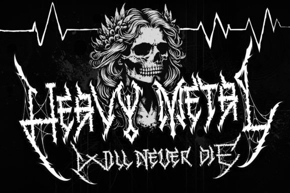 Metalico Font preview 4
