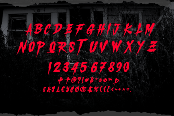 Metalmol Font preview 4