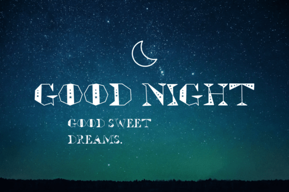 Meteor Font preview 3