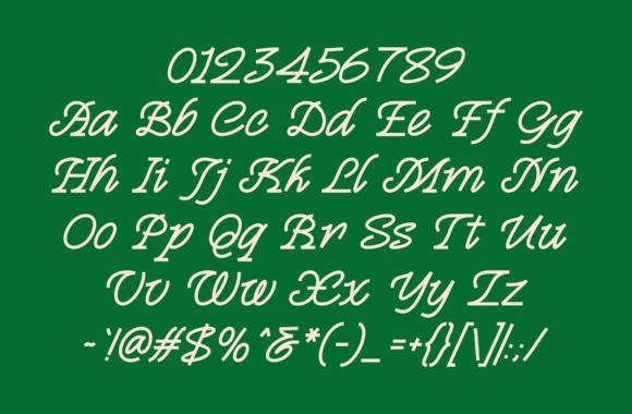Methin Font preview 4