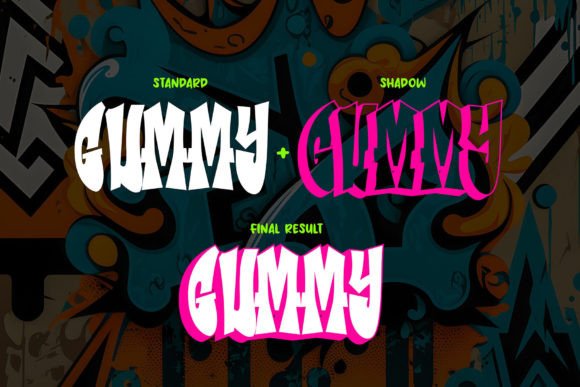 Metro Graffi Font preview 4