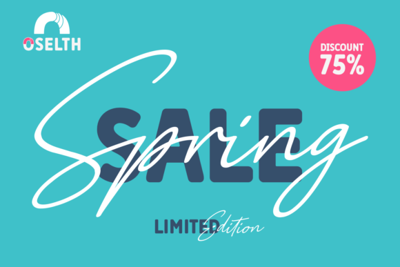 Adjective Pairs Font preview 2