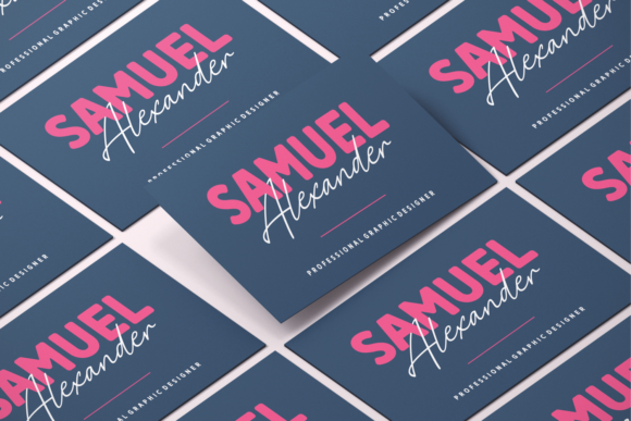 Adjective Pairs Font preview 3