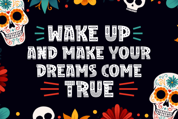 Mexican Vibes Font preview 2