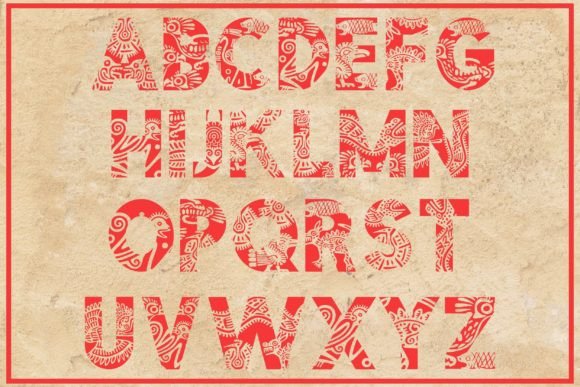 Mexico Art Font preview 3