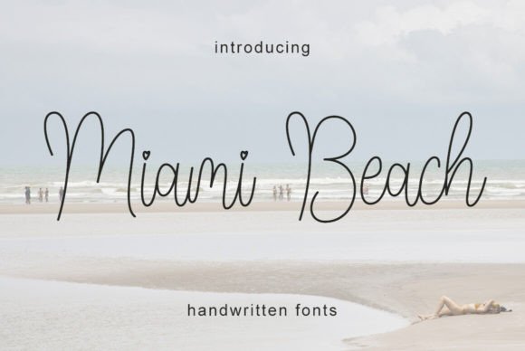 Miami Beach Font