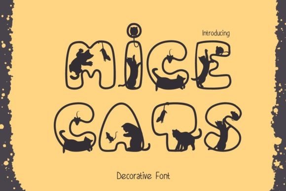 Mice Cats Font