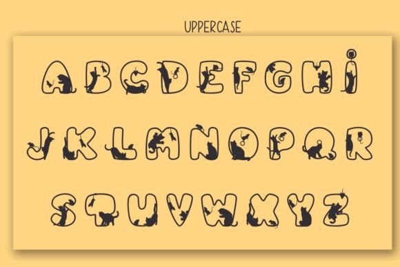 Mice Cats Font preview 2