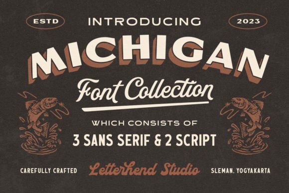 Michigan Font Michigan Font