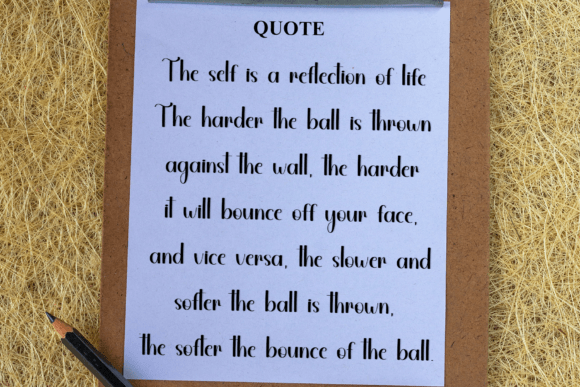 Midnight Birthday Font preview 4