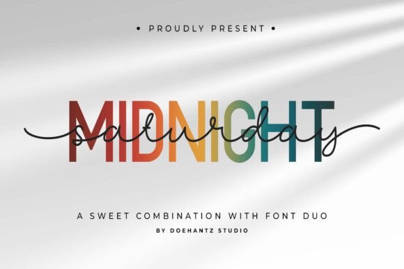 Midnight Saturday Font