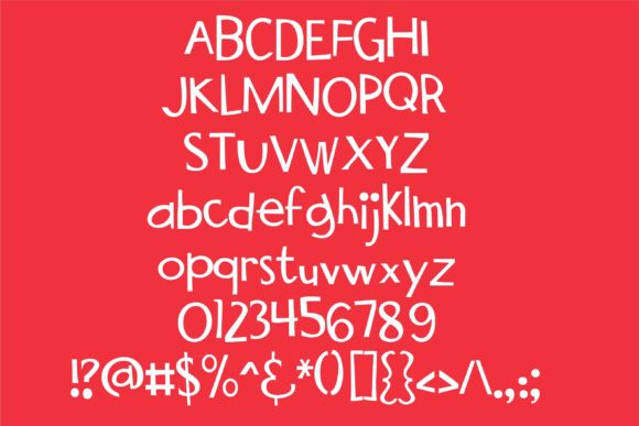 Midnight Snack Font preview 2