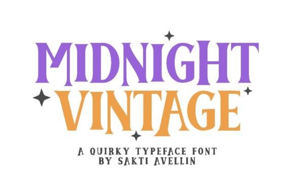 Midnight Vintage Font