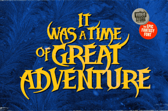 Midwinter Fire Font Font preview 4