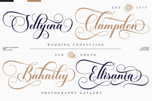 Amberaya Calligraphy Font preview 4