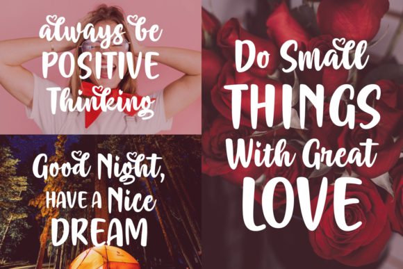 Adorable Mommia Font preview 4