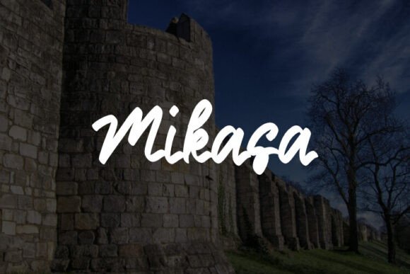 Mikasa Font