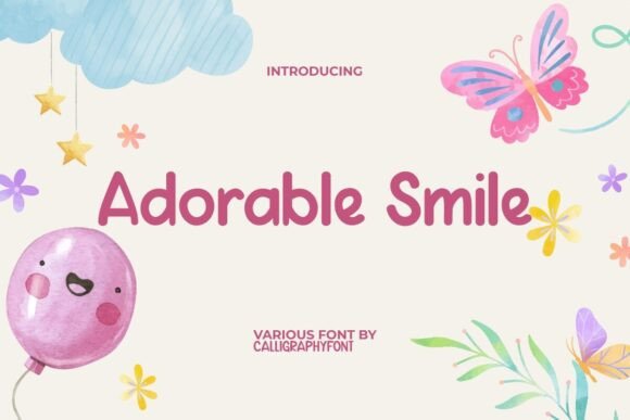 Adorable Smile Font