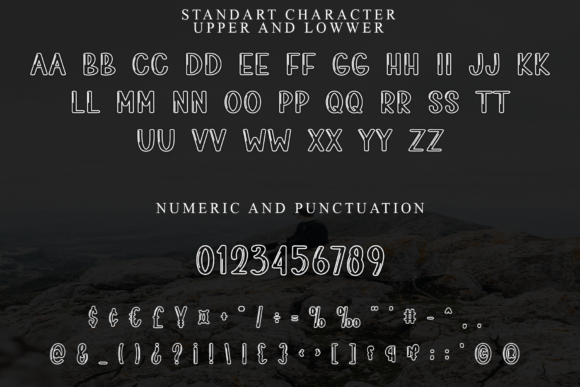 Milk Cream Font preview 3