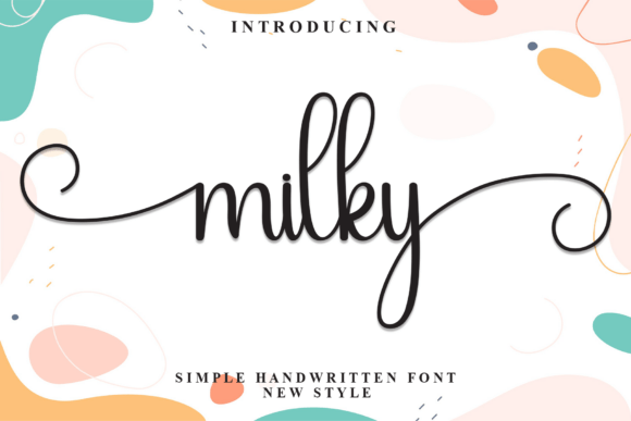 Milky Font