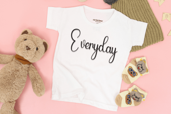 Milky Font preview 4