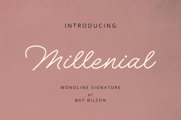 Millenial Font
