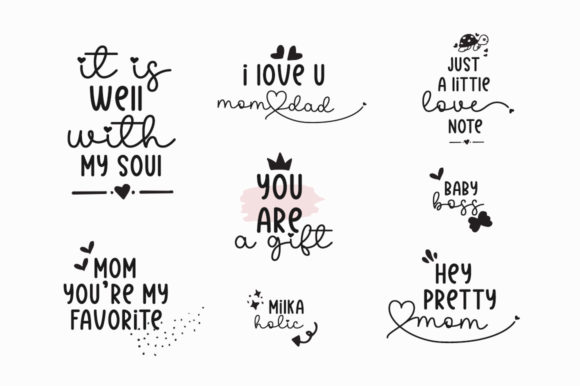 Millie Font preview 4