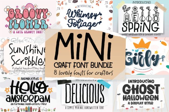 Mini Craft Bundle Font