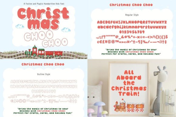 Mini Bundle Christmas Set V.3 Font preview 3