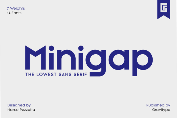 Minigap Font
