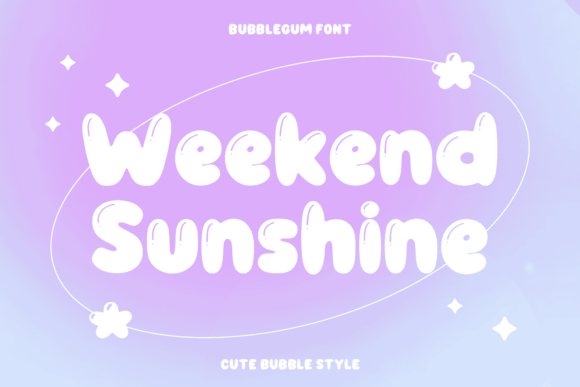 Bubblegum Font preview 2