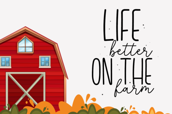 Minimalist Farmhouse Font preview 2