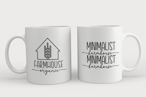 Minimalist Farmhouse Font preview 3