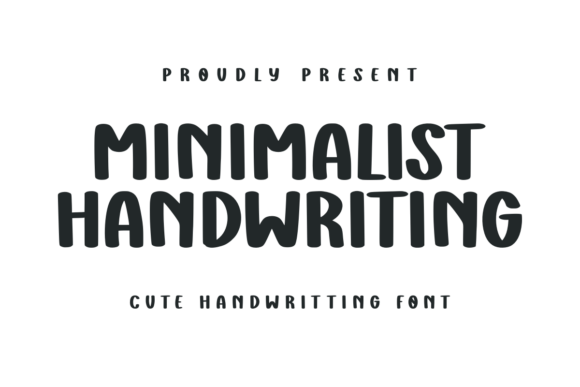 Minimalist Handwriting Font