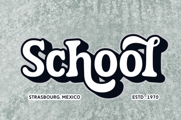 Miracle Groovy Font preview 3
