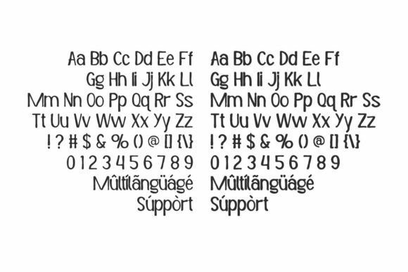Mirror Shot Font preview 4