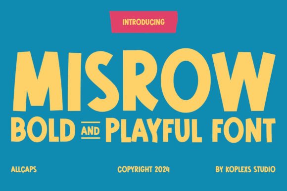 Misrow Font