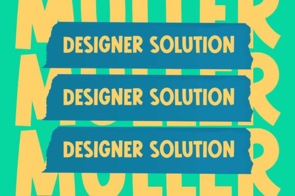 Misrow Font preview 4