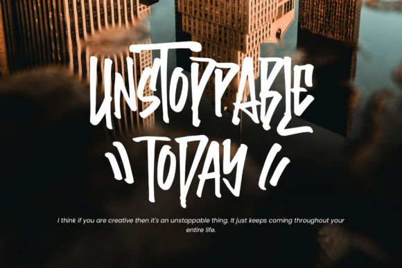 Mister Dangerous Font preview 4