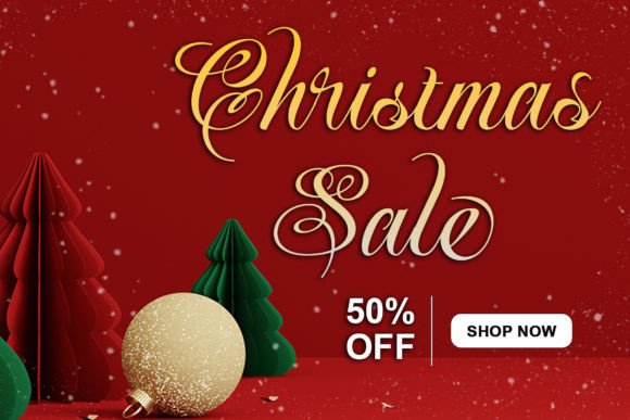 Mistletoe Magic Font preview 4