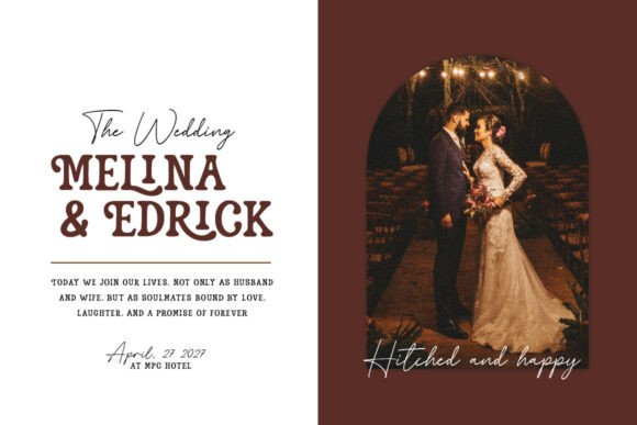 Alendro Font preview 3