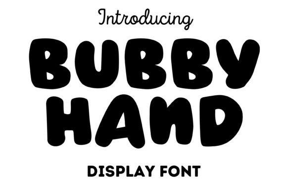 Bubby Hand Font