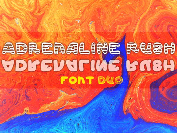 Adrenaline Rush Font