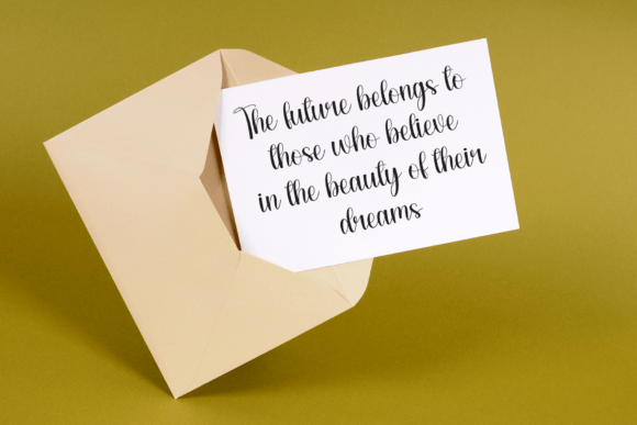 Misty Font preview 3
