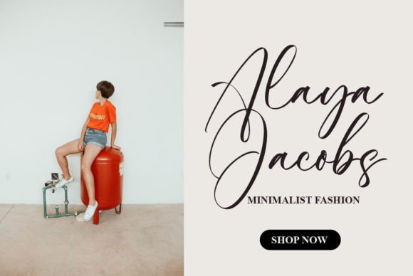 Adrianna Nicholson Font preview 3
